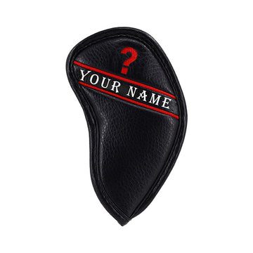 Custom Individual Colorful Embroidery Number Iron Head Cover - CraftsmanGolf